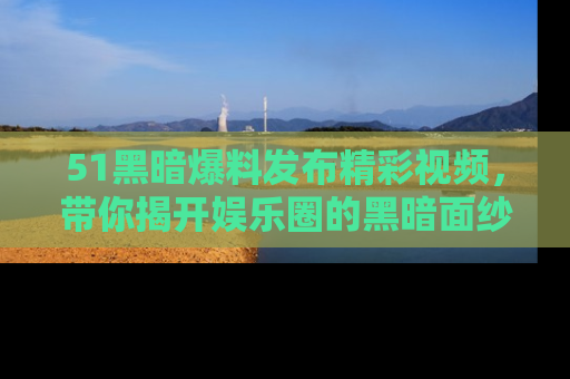 51黑暗爆料发布精彩视频，带你揭开娱乐圈的黑暗面纱