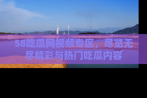 58吃瓜网视频专区,尽览无尽精彩与热门吃瓜内容