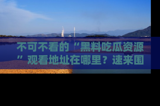 不可不看的“黑料吃瓜资源”观看地址在哪里？速来围观吧！