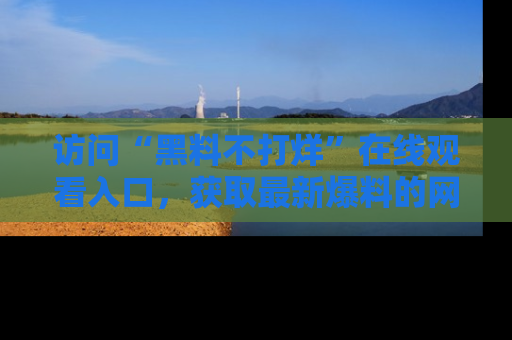 访问“黑料不打烊”在线观看入口，获取最新爆料的网址！
