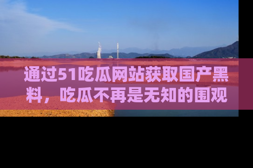 通过51吃瓜网站获取国产黑料，吃瓜不再是无知的围观者