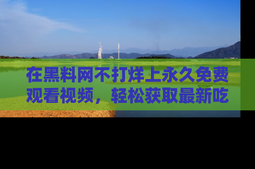 在黑料网不打烊上永久免费观看视频，轻松获取最新吃瓜资讯！